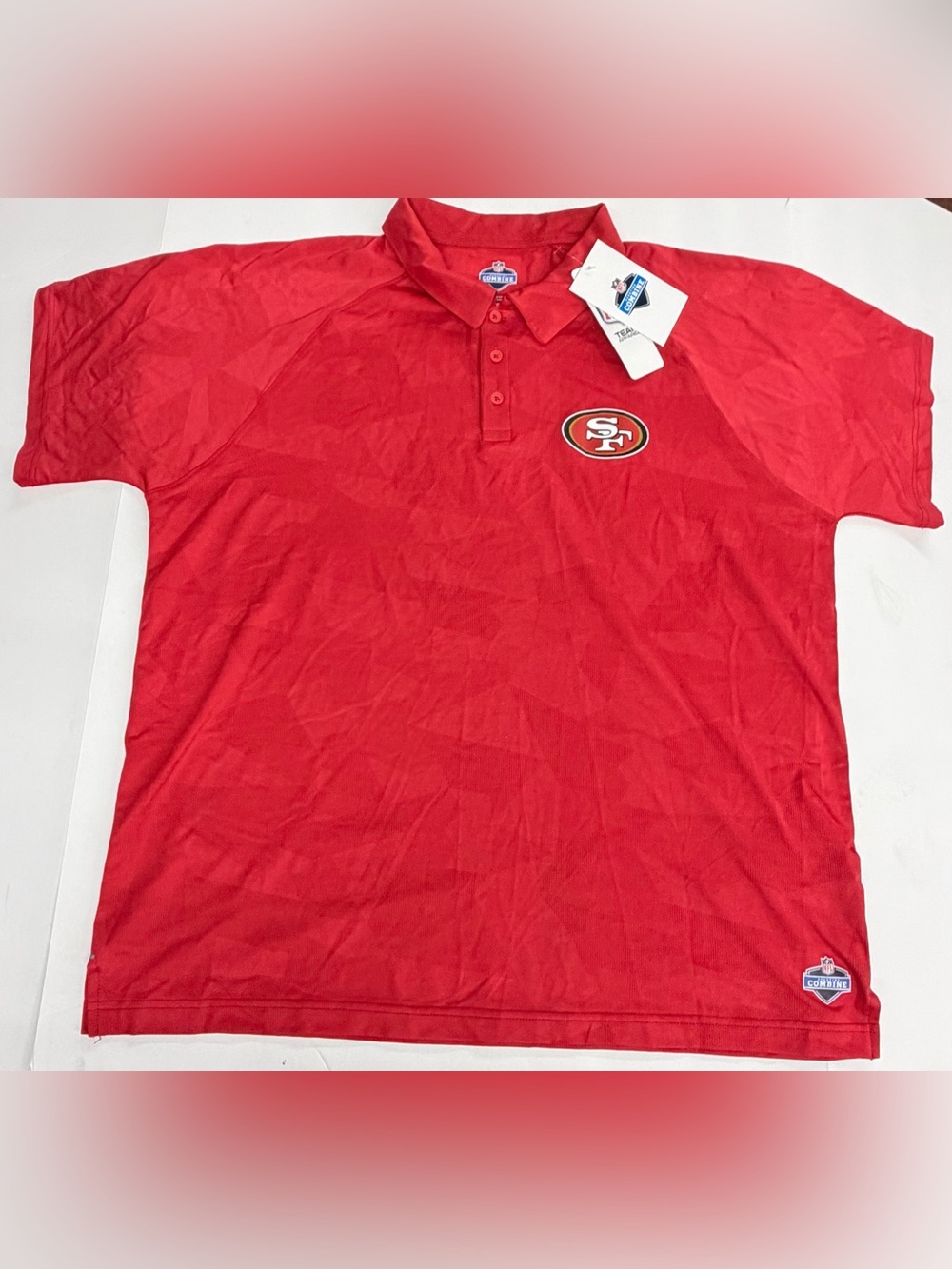 NEW NFL San Francisco 49ers Scouting Combine Polo Size XL